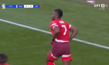Αγγλία - Ελβετία | 0-1, με προβολή του Εμπολό τοι Ελβετοί