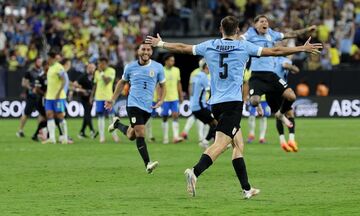 Copa America: Στα πέναλτι τη Βραζιλία η Ουρουγουάη, θρίαμβος της Κολομβίας επί του Παναμά