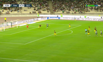 Παναθηναϊκός - Μπότεφ: Το 1-0 με άψογη εκτέλεση του Γερεμέγιεφ (vid)