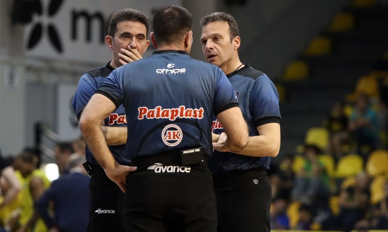 Οι διαιτητές στη πρεμιέρα της Greek Basket League