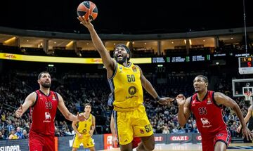 Euroleague: «Μια ανάσα» από τον Τρέβιον Γουίλιαμς η Μακάμπι Τελ Αβίβ