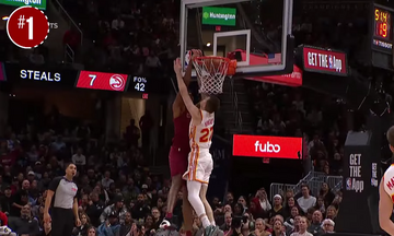 NBA top 5: Η ασίστ του Μίτσελ για το κάρφωμα του Μόμπλεϊ στην κορυφή (vid)