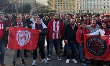Ολυμπιακός: Με 700 οπαδούς του στη Βαρκελώνη (vid)