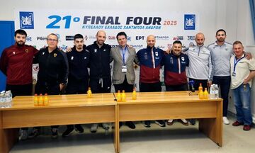 Η συνέντευξη Τύπου του 21ου Final Four του Κυπέλλου Ανδρών