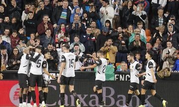 Bαλένθια - Σεβίλλη 1-0: Τρίτωσε το καλό για τις «νυχτερίδες» που προσπέρασαν τους Ανδαλουσιάνους!