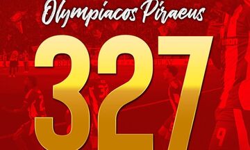 Ολυμπιακός: Έφτασε τους 327 τίτλους στα ομαδικά αθλήματα
