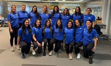 World Cup: Αναχώρησε για την Κίνα η Εθνική πόλο γυναικών