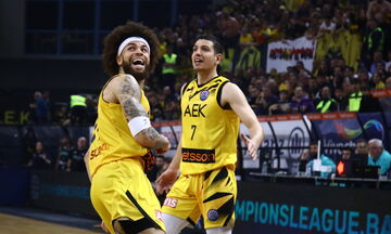 ΑΕΚ-Ναντέρ 104-69: «Πάρτι» της Ένωσης και πρόκριση στο Final-4 (highlights)