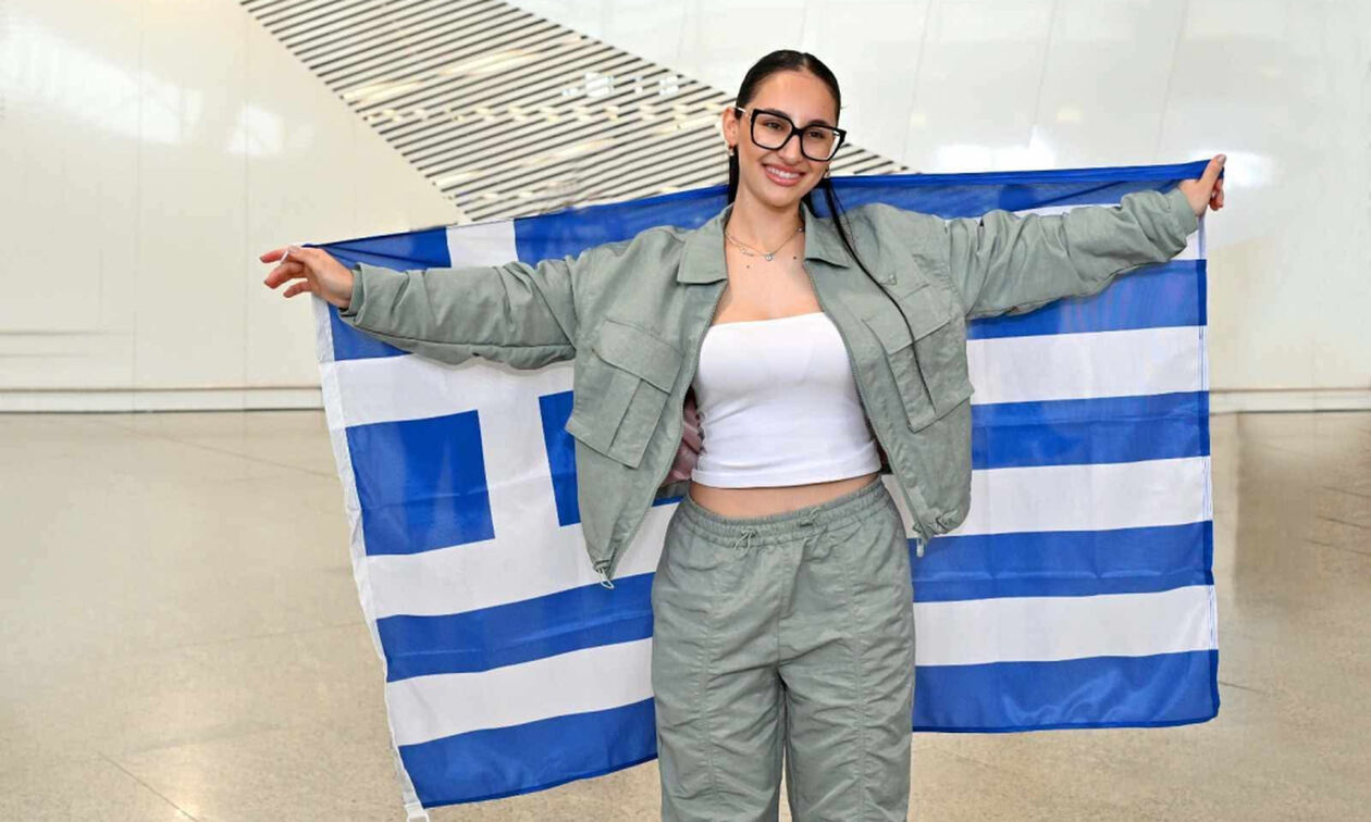 Eurovision 2025: Έφυγε για Βασιλεία η Klavdia (pic, vid)