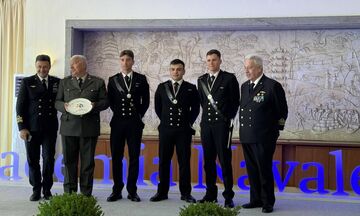 Το Χρυσό Μετάλλιο για τρίτη σερί χρονιά κατέκτησε η Σχολή Ναυτικών Δοκίμων