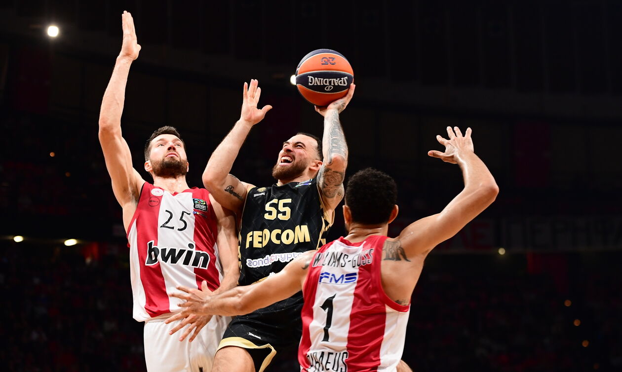 EuroLeague: Η μέρα και η ώρα του ημιτελικού ανάμεσα στον Ολυμπιακό και τη Μονακό