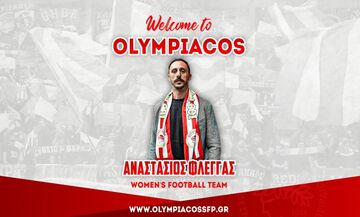 Ο Αναστάσιος Φλέγγας αναλαμβάνει την τεχνική ηγεσία του ολυμπιακού
