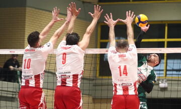 Volley League Ανδρών: Ο τίτλος στον Παναθηναϊκό, 3-2 τον Ολυμπιακό σε φοβερό παιχνίδι στο Μετς
