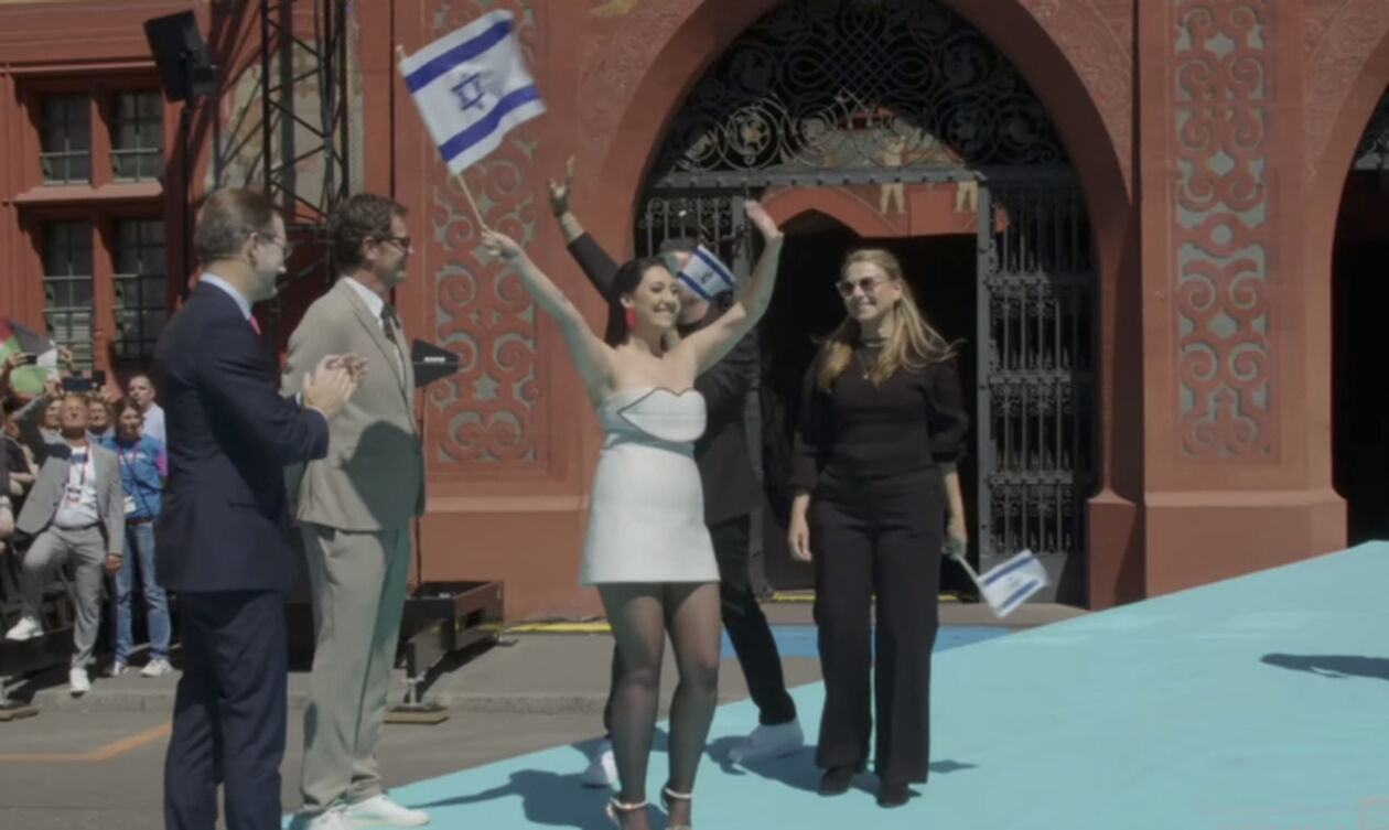 Eurovision 2025: Φιλοπαλαιστίνιοι πήγαν να την πέσουν στην εκπρόσωπο του Ισραήλ (pics)