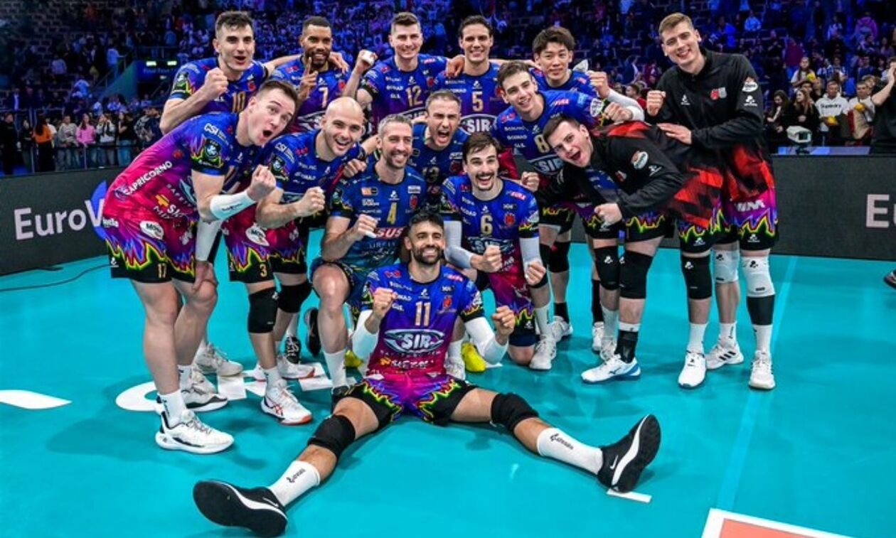 CEV Champions League: Κυριαρχική πρόκριση της Περούτζια επί της Χάλκμπανκ