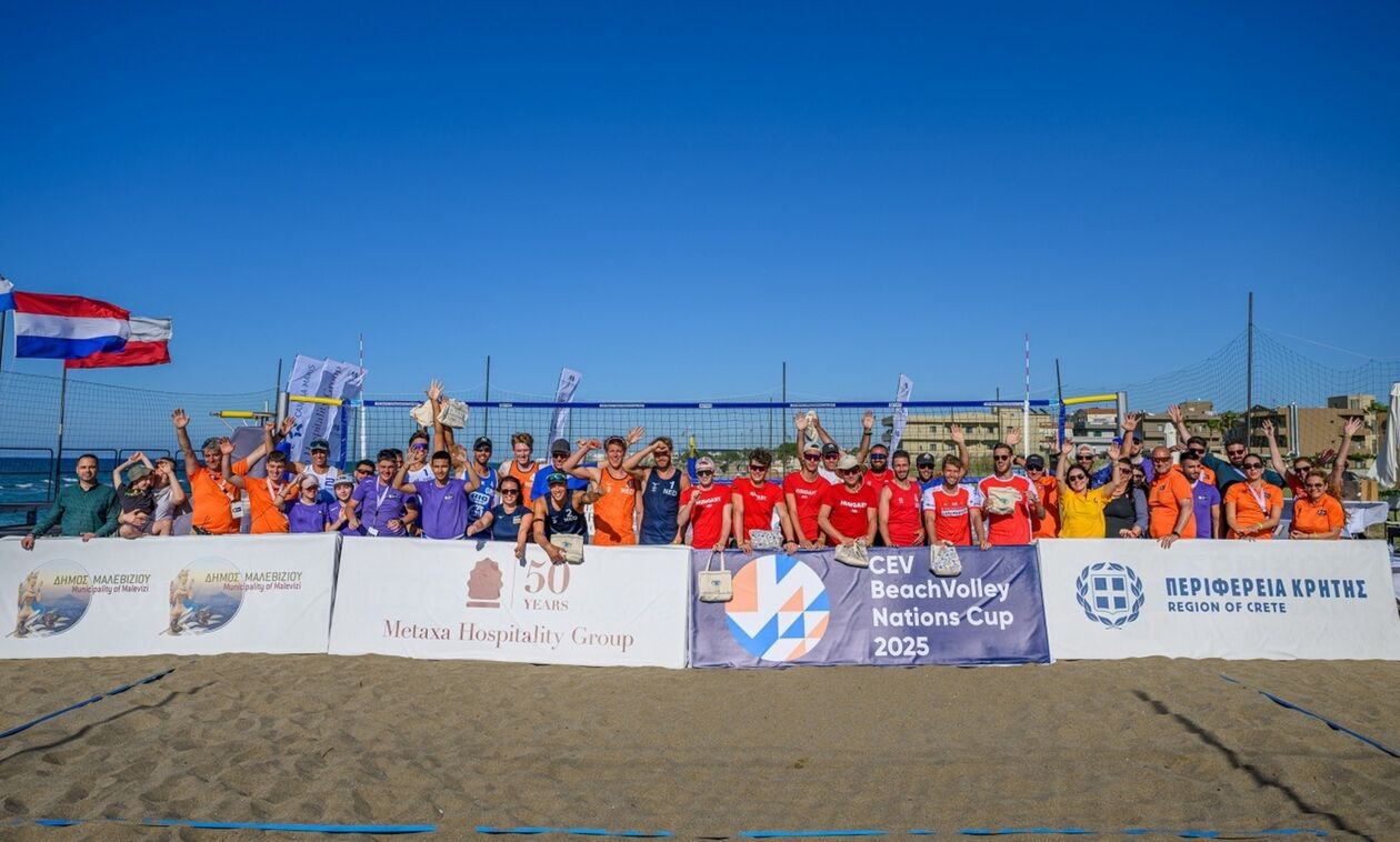 Ευχαριστίες της Ε.Ο.ΠΕ. για το CEV Beach Volley Nations Cup
