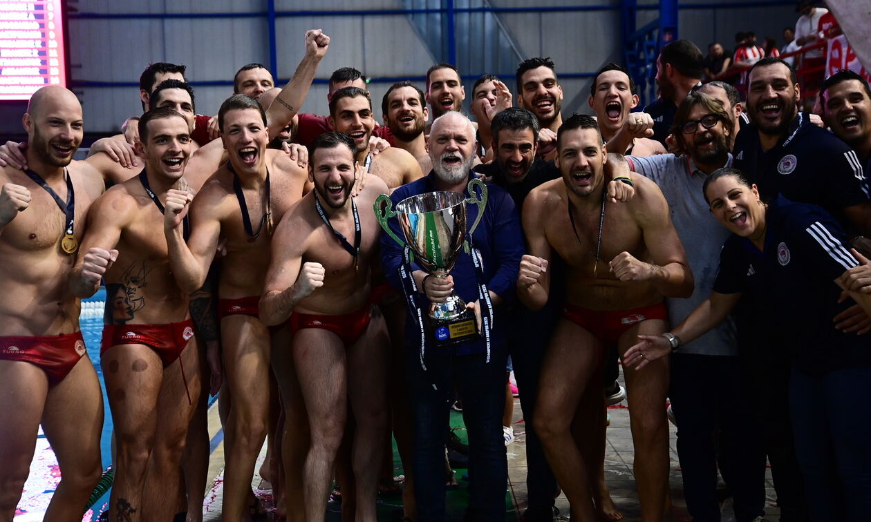 Ολυμπιακός: Τα συγχαρητήρια της ΠΑΕ στο τμήμα πόλο ανδρών