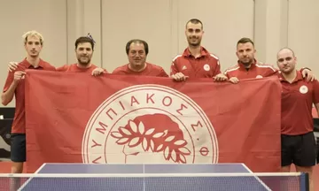 Πινγκ Πονγκ: Πρωταθλητής και πολυνίκης ο Ολυμπιακός, πανηγύρισε το 18ο