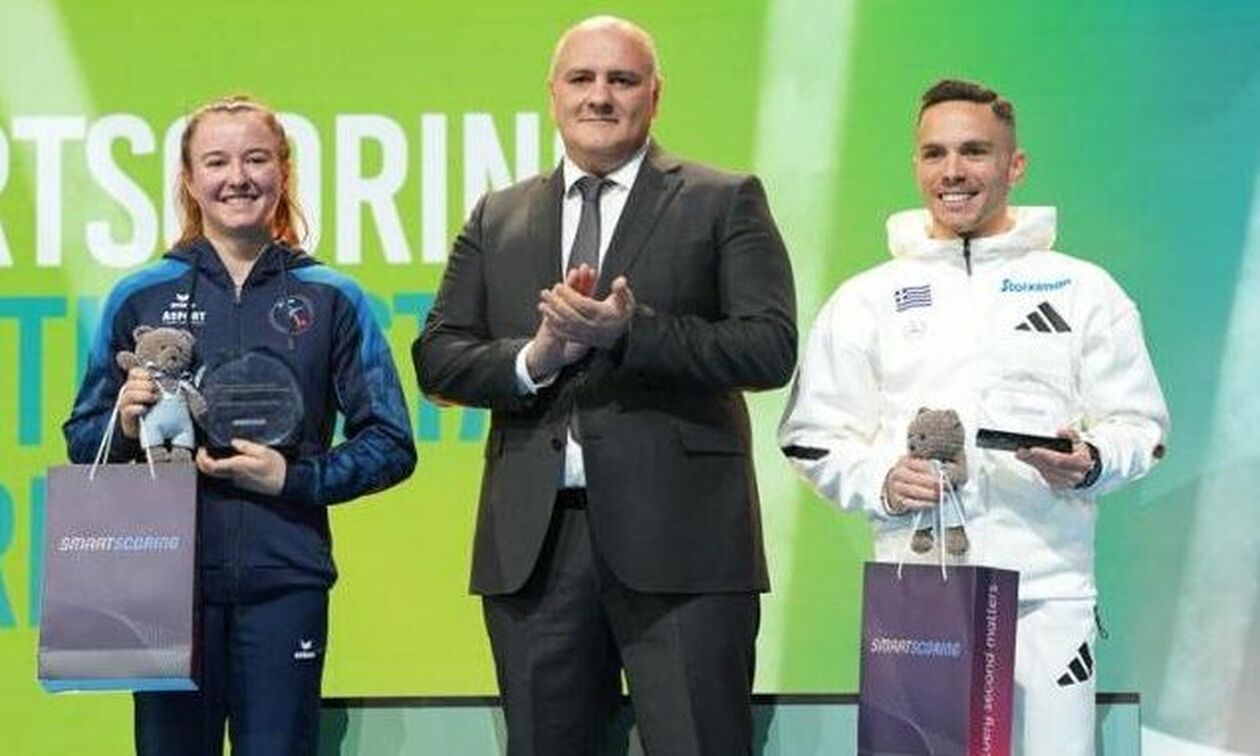 Πετρούνιας: Τιμήθηκε από την European Gymnastics