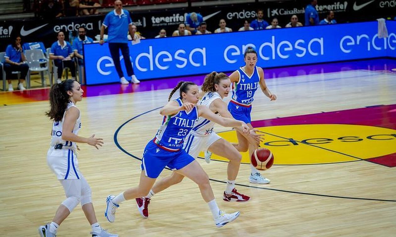 Εθνική Γυναικών: Ήττα και από την Ιταλία με 65-52
