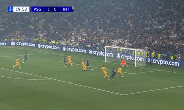 Παρί-Ίντερ: Το 2-0 με τον Ντουέ (vid)