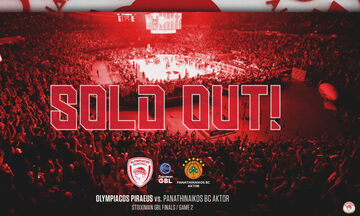 ΚΑΕ Ολυμπιακός: Sold out ο 2ος τελικός