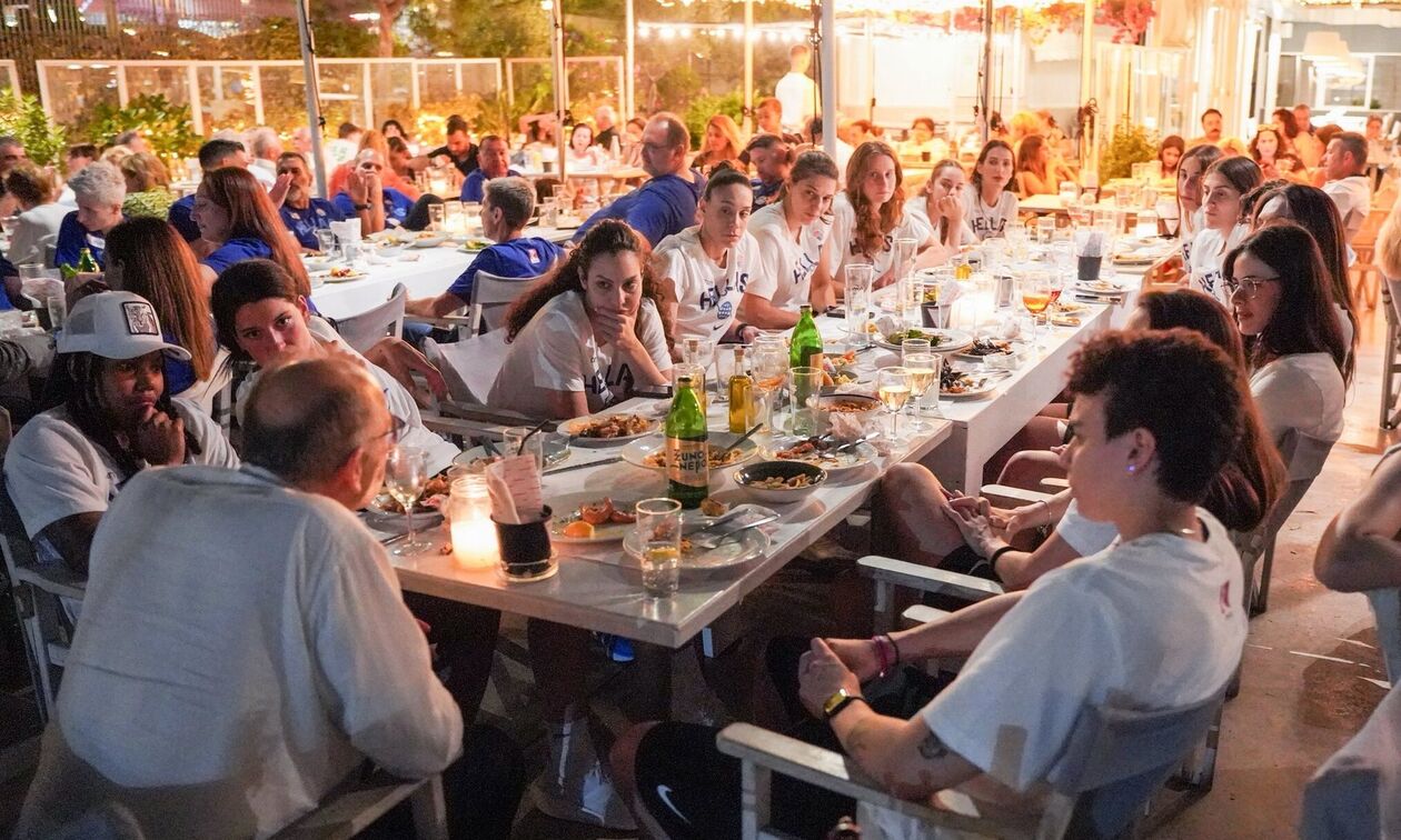 Δείπνο του Λιόλιου στην Εθνική Γυναικών
