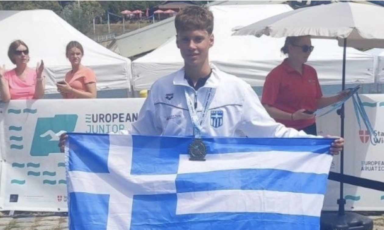 Πρωταθλητής Ευρώπης ανοικτής θαλάσσης εφήβων, ξανά, ο Χουρδάκης του Ολυμπιακού!