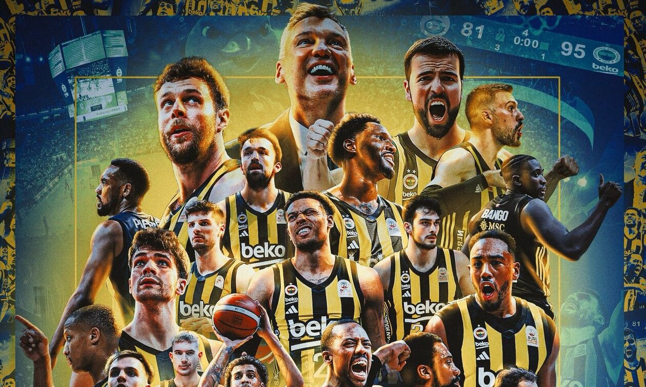 Φενέρμπαχτσε - Μπεσίκτας 84-68: Έκανε το triple-crown
