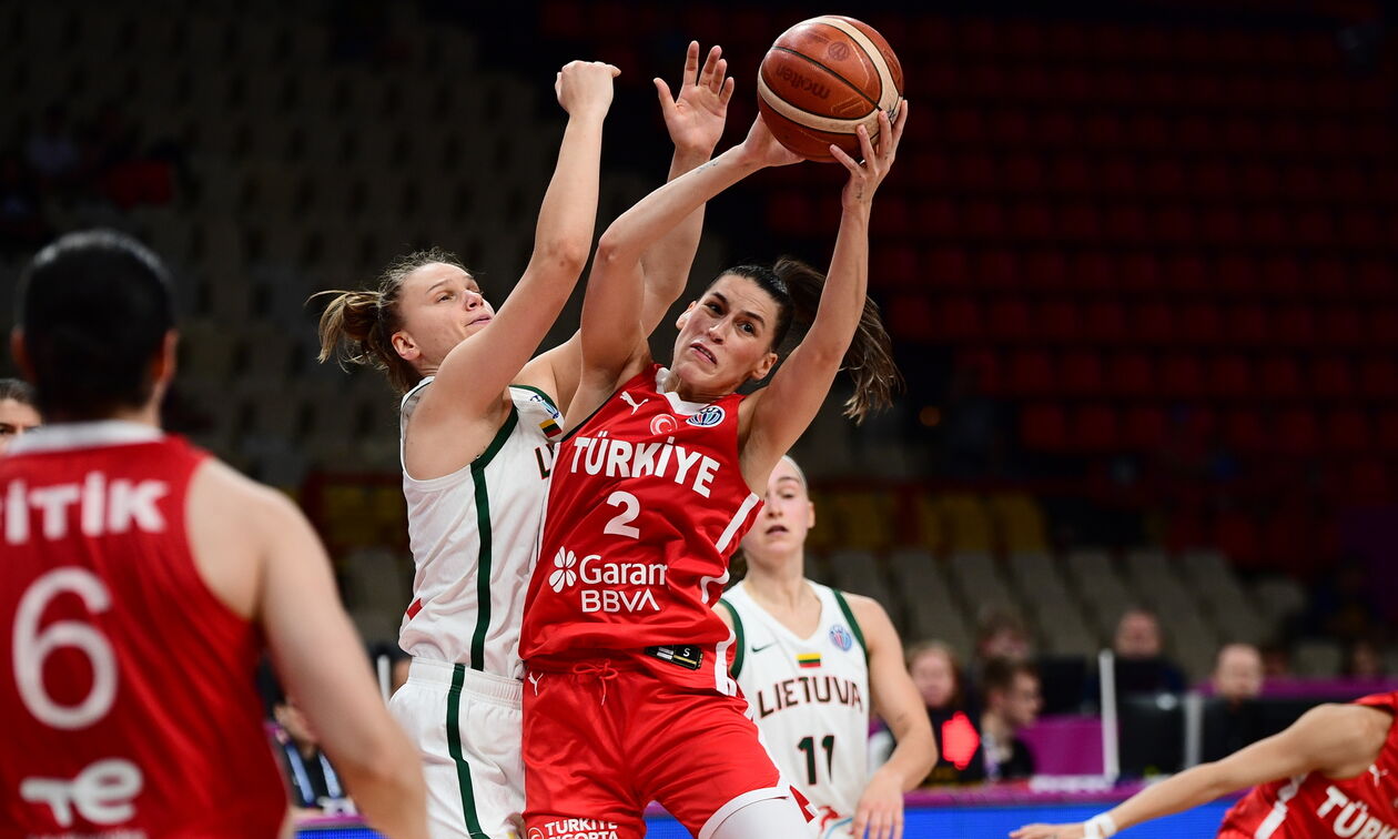 Eurobasket Γυναικών: Τερμάτισε έβδομη η Τουρκία