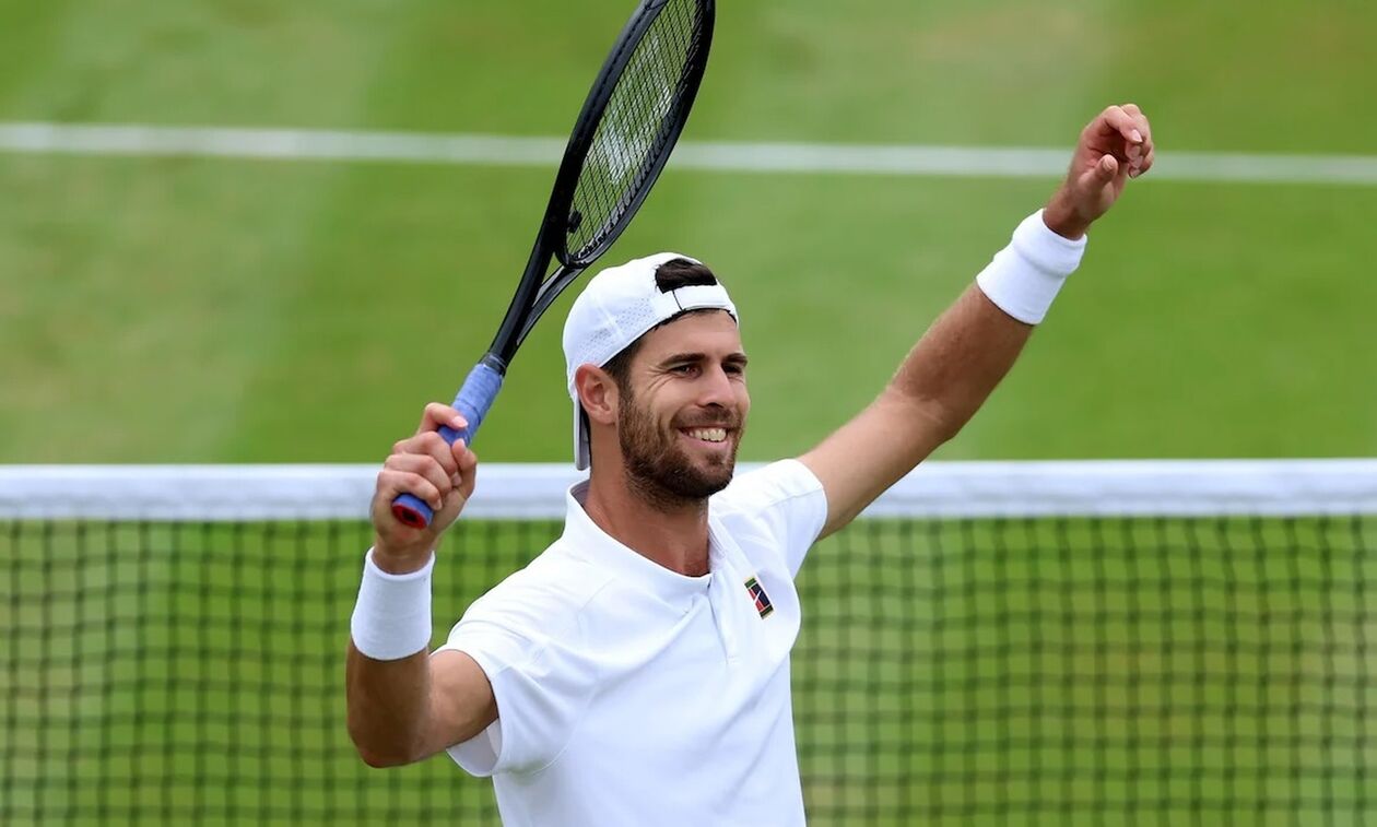 Wimbledon: Στους Χατσάνοφ και Φριτς τα δύο πρώτα εισιτήρια για τα προημιτελικά