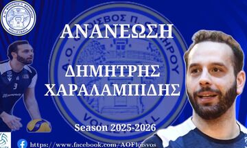 ΑΟ Φλοίσβος: Ανανέωσε ο Χαραλαμπίδης 