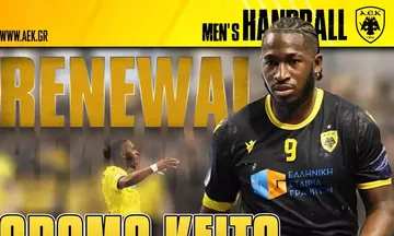 AEK: Συνεχίζει ο Κεϊτά 