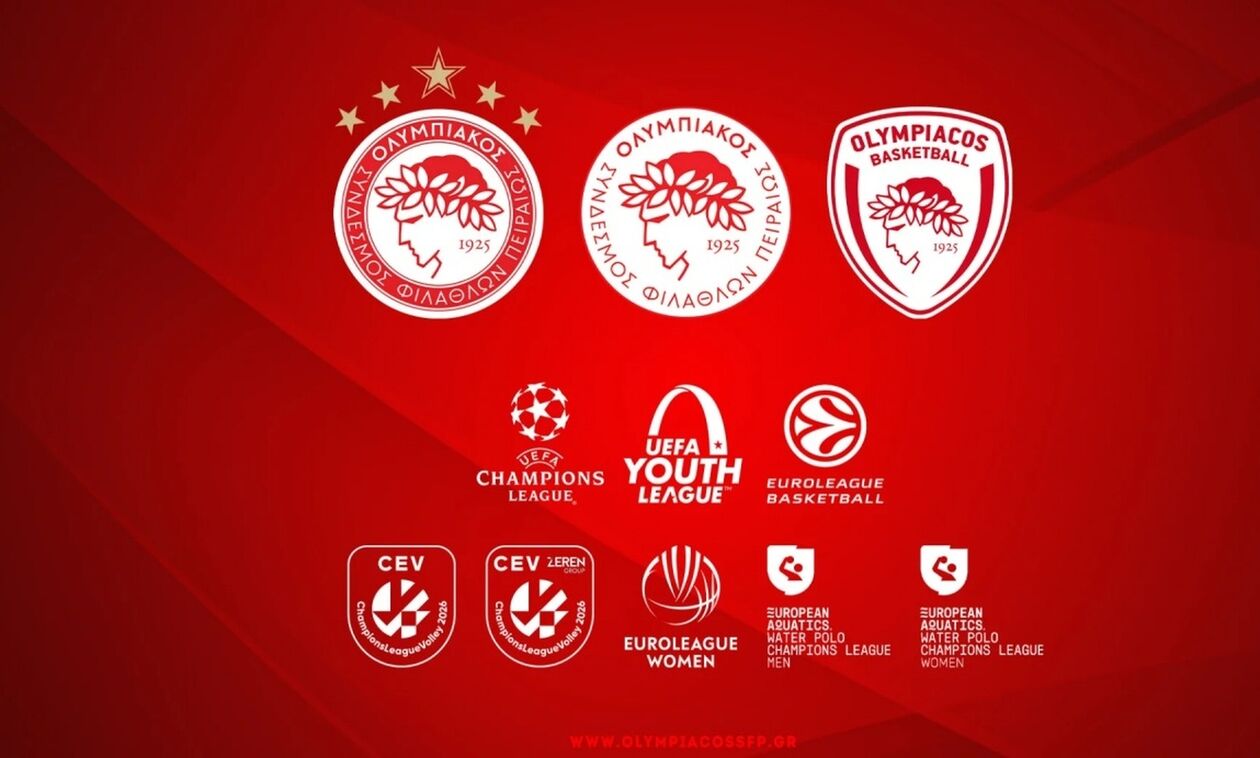 Ιστορικό ρεκόρ: Σε Champions League και EuroLeague επτά τμήματα του Ολυμπιακού!