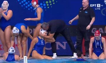 Ελλάδα - ΗΠΑ: Οι πανηγυρισμοί στο φινάλε της αναμέτρησης (vid)
