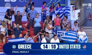 Ελλάδα - ΗΠΑ 14-10: Τα highlights της αναμέτρησης