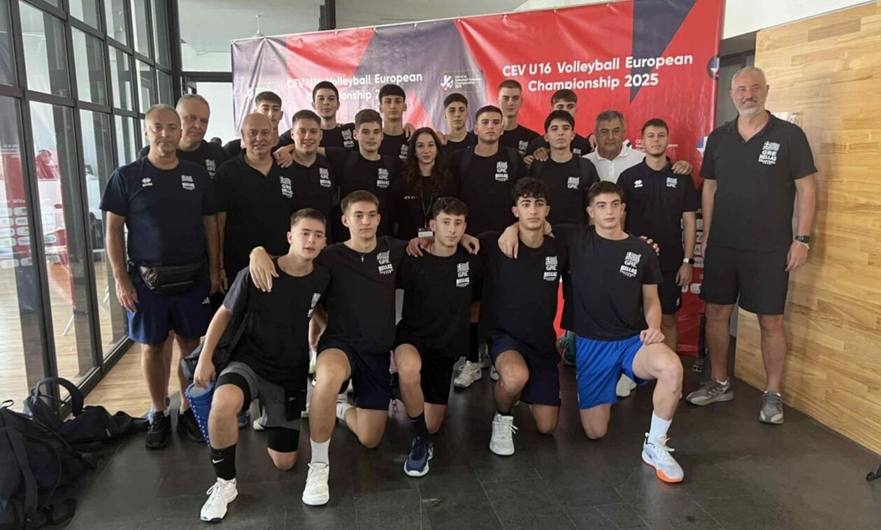 Πρεμιέρα για την Εθνική στο Ευρωβόλεϊ Κ16 κόντρα στην οικοδέσποινα Αρμενία