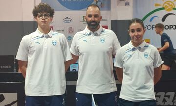 Πινγκ Πονγκ: Παίζουν για τις θέσεις 17-32 του διπλού μικτού Φάκαρος/Μαυροματάκη