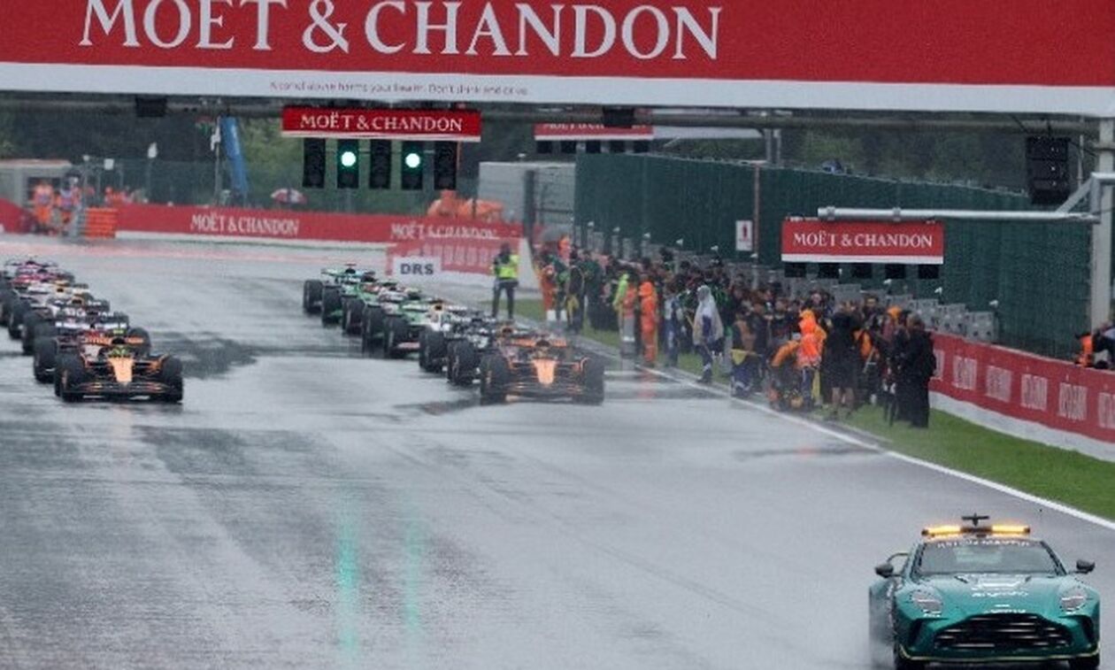 Καθυστέρηση λόγω βροχής στο Grand Prix Βελγίου
