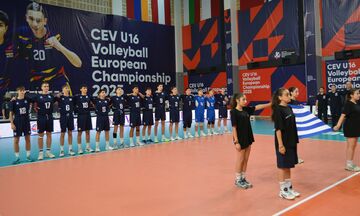 Ευρωβόλεϊ ανδρών Κ16: Ήττα της Εθνικής από την Λετονία 