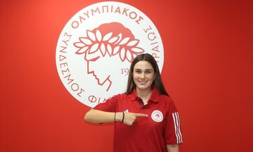 Παίκτρια του Ολυμπιακού η Ευτυχία Σιαπλαούρα