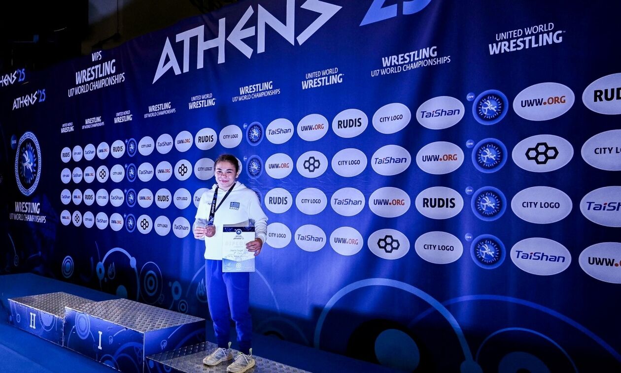 Παγκόσμιο Πρωτάθλημα Πάλης Κ17: Η Γκίκα κατέκτησε το χάλκινο μετάλλιο 