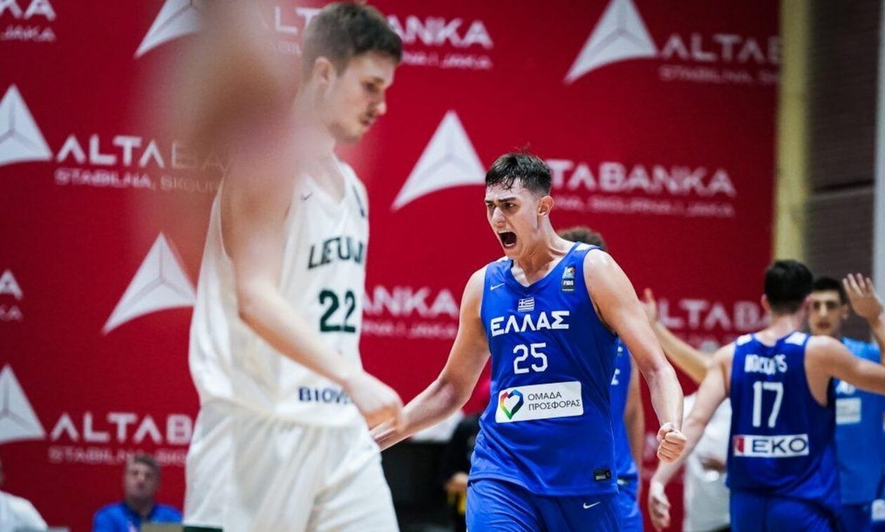 Ευρωμπάσκετ U18: Λιθουανία – Ελλάδα, μέρος δεύτερο