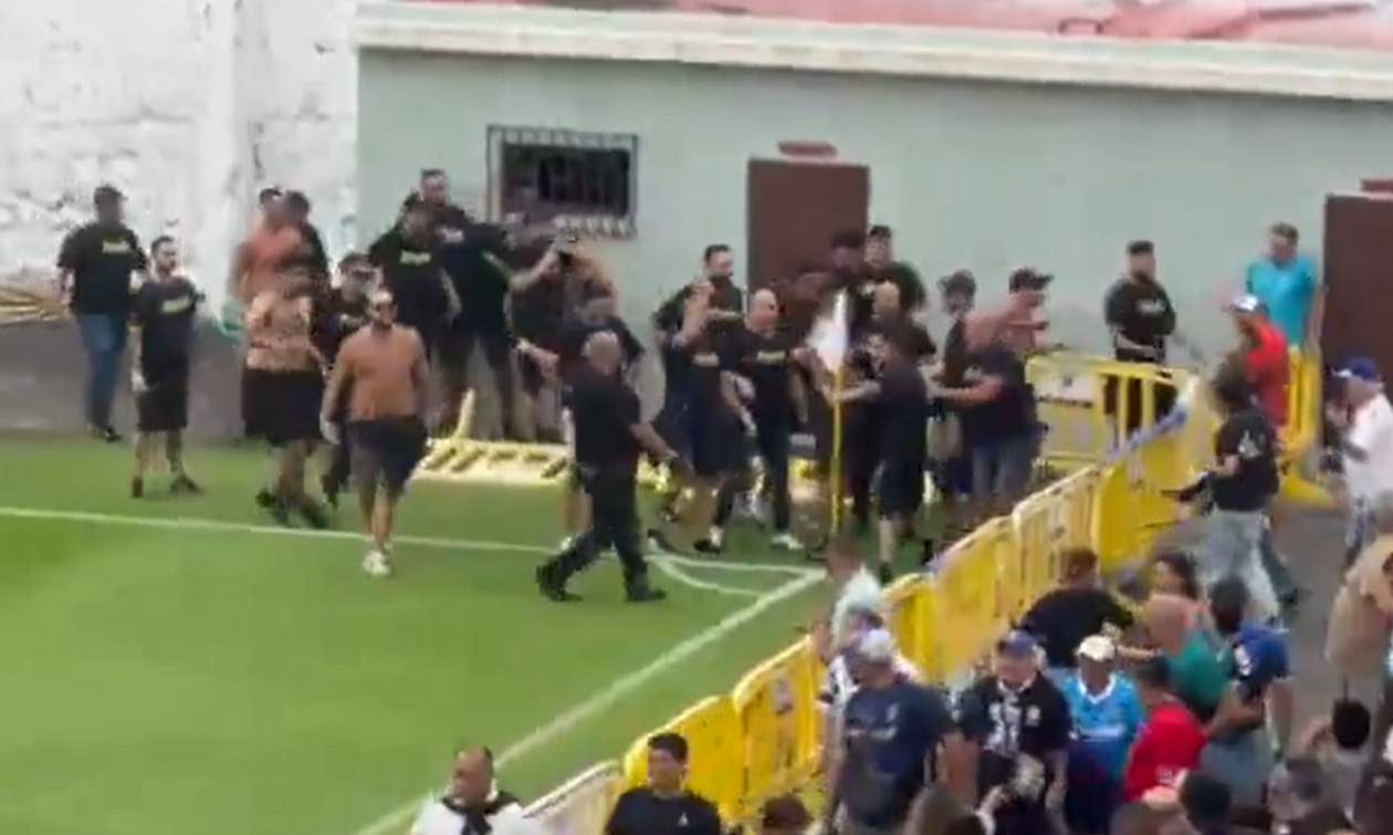 Σοβαρά επεισόδια στο φιλικό Λας Πάλμας-Τενερίφη (vids)