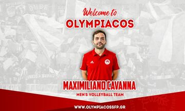 Κι επίσημα παίκτης του Ολυμπιακού ο Μαξιμιλιάνο Κάβανα 