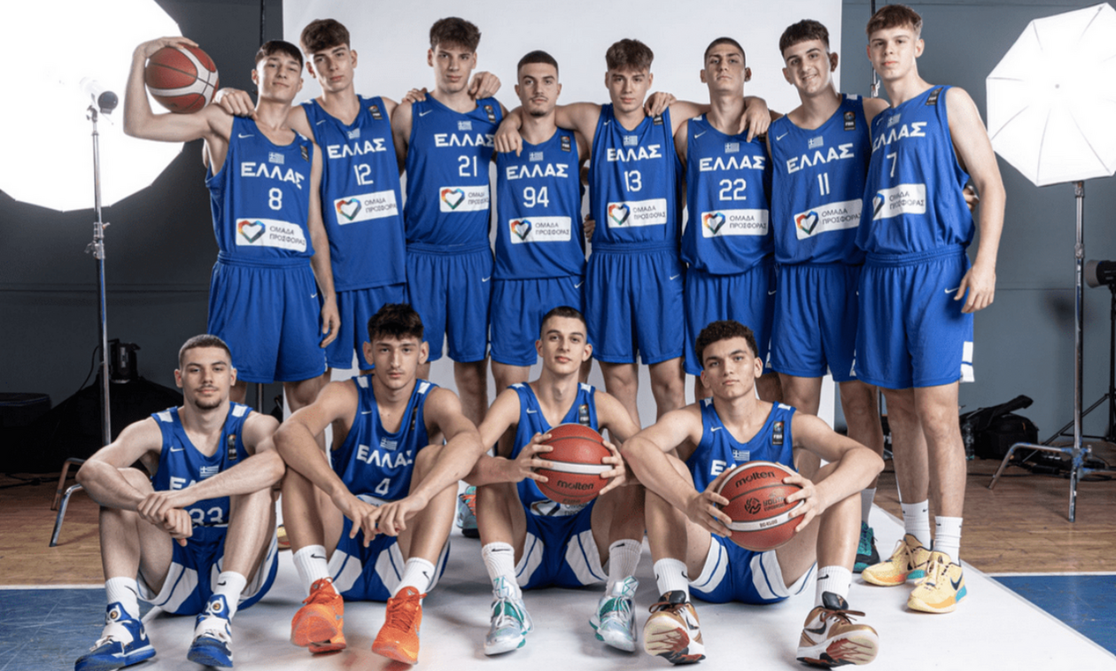 Ευρωμπάσκετ U16: Πρεμιέρα για την Εθνική Παίδων κόντρα στη Λετονία