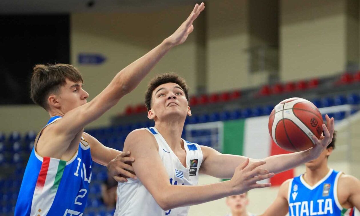 Εθνική Παίδων: Ήττα από την Ιταλία με 66-59