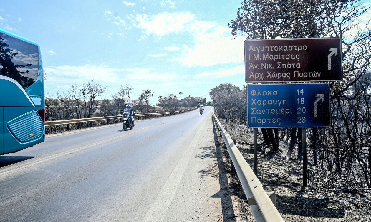 Σε κυκλοφορία η Περιμετρική Πατρών μετά την καταστροφική πυρκαγιά