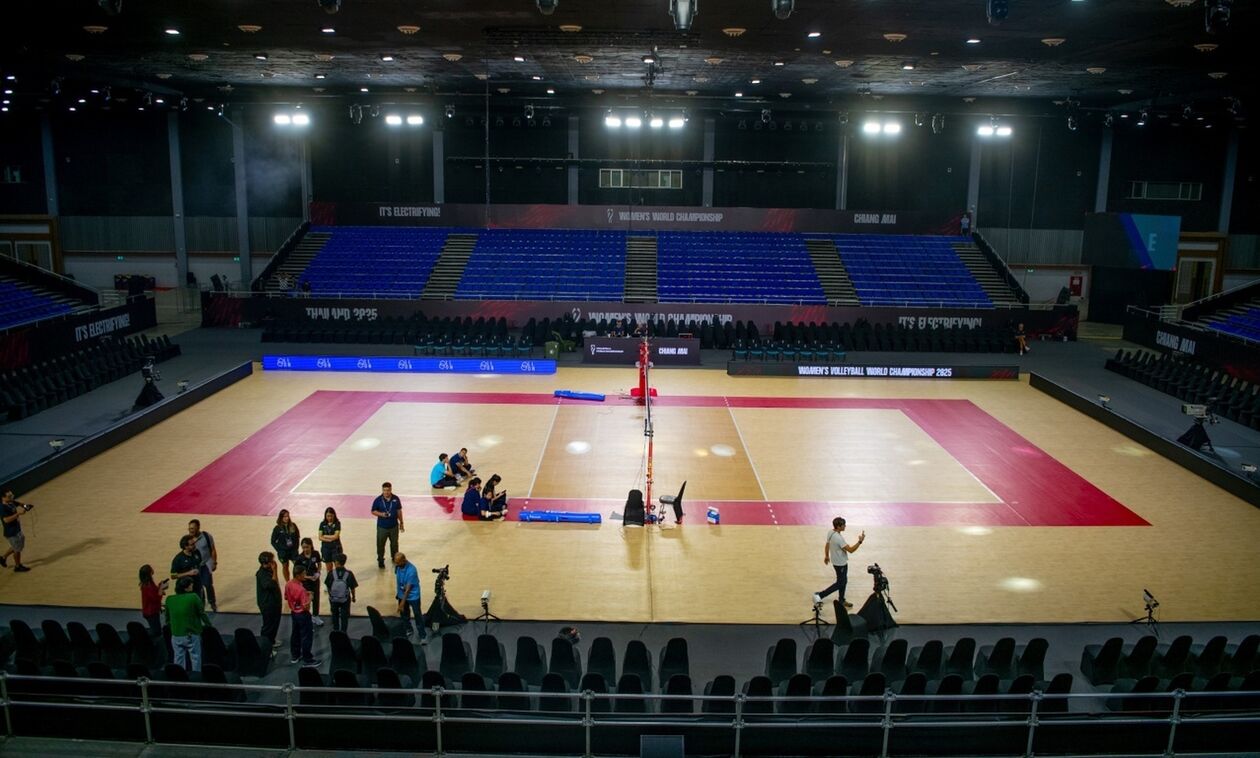 Παγκόσμιο Πρωτάθλημα Βόλεϊ Γυναικών: Στην κεντρική αρένα της Ταϊλάνδης (pic)
