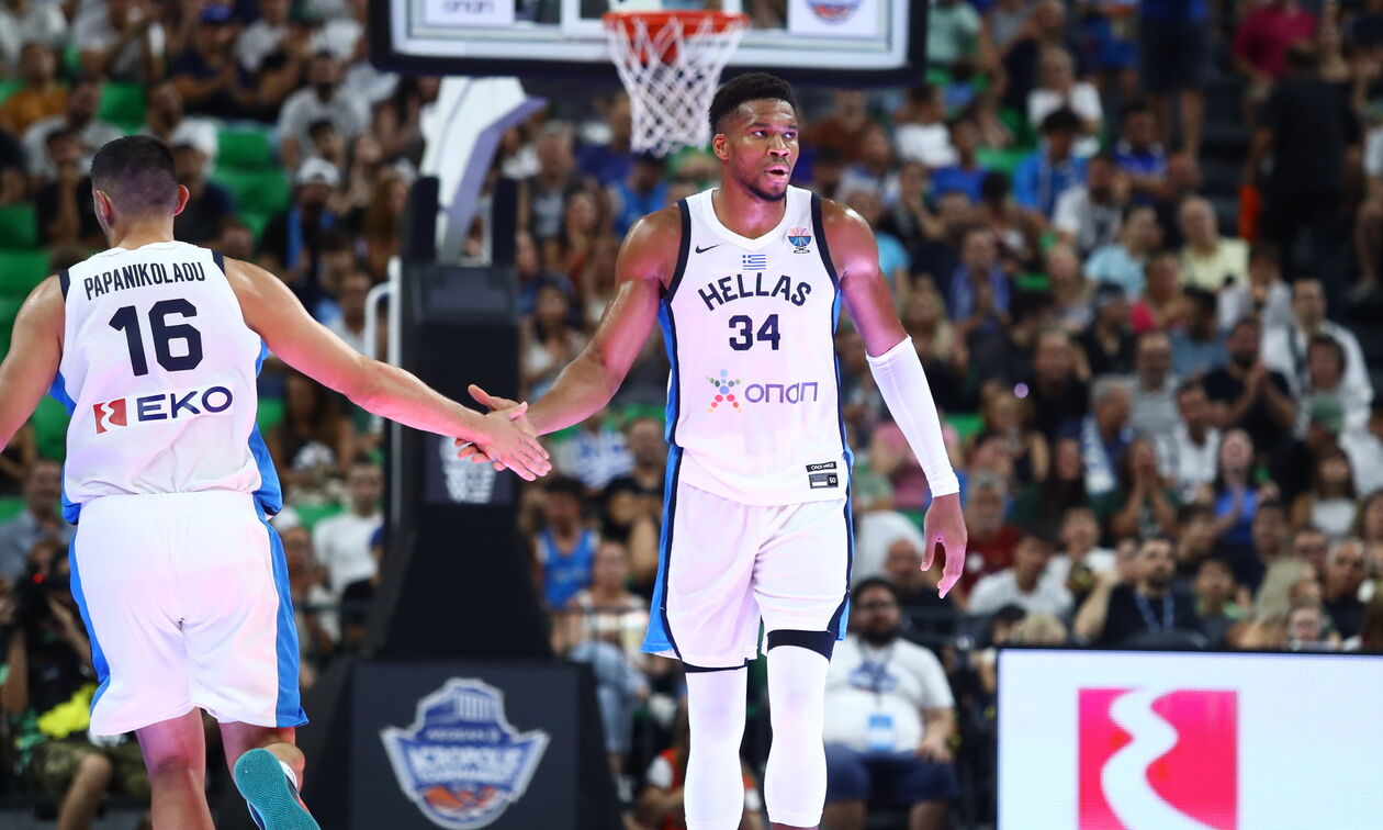 Ελλάδα - Λετονία 104-86: Με σόου Γιάννη και φανταστικό α' μέρος (highlights)